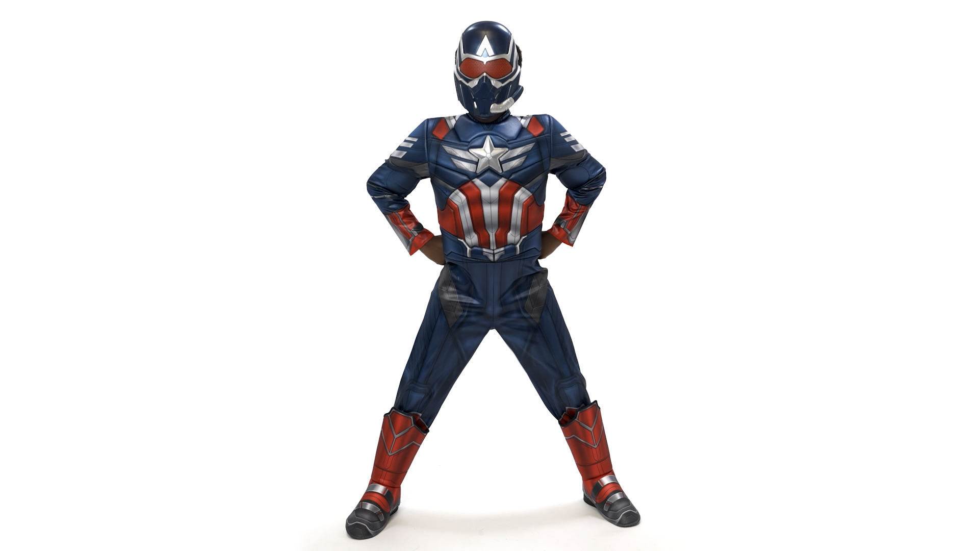 JWC4170 Captn America Sam Wilson QLX  360 Action